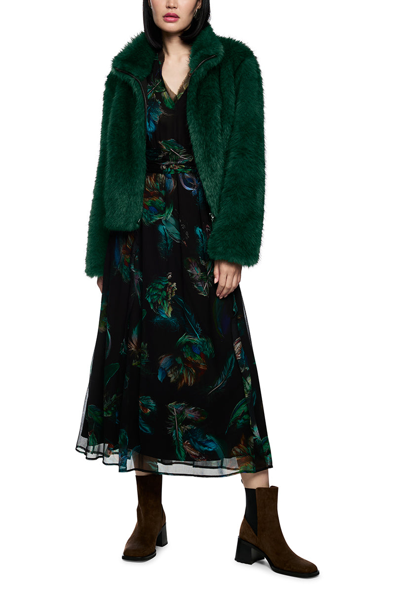 Cosy faux fur jacket