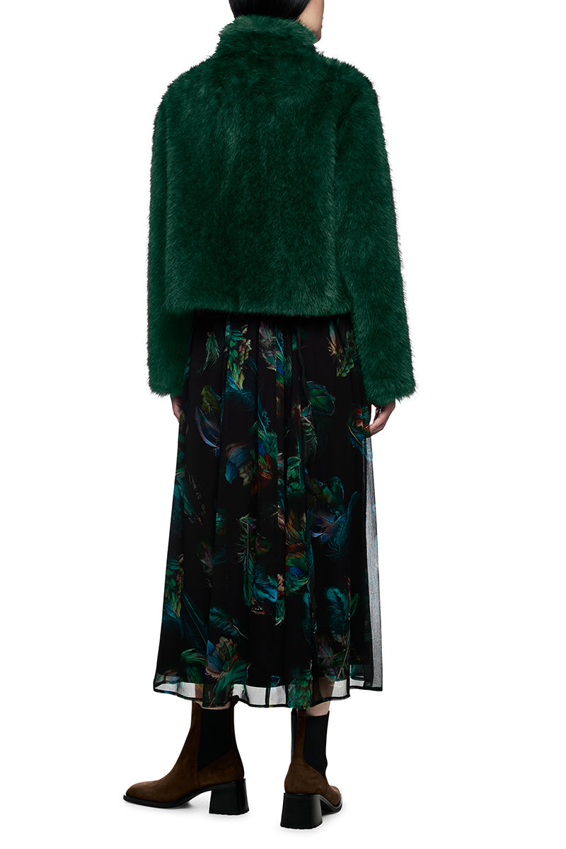 Cosy faux fur jacket