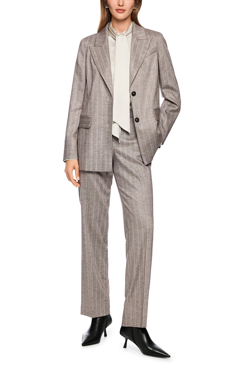 Elegant blazer with stripes