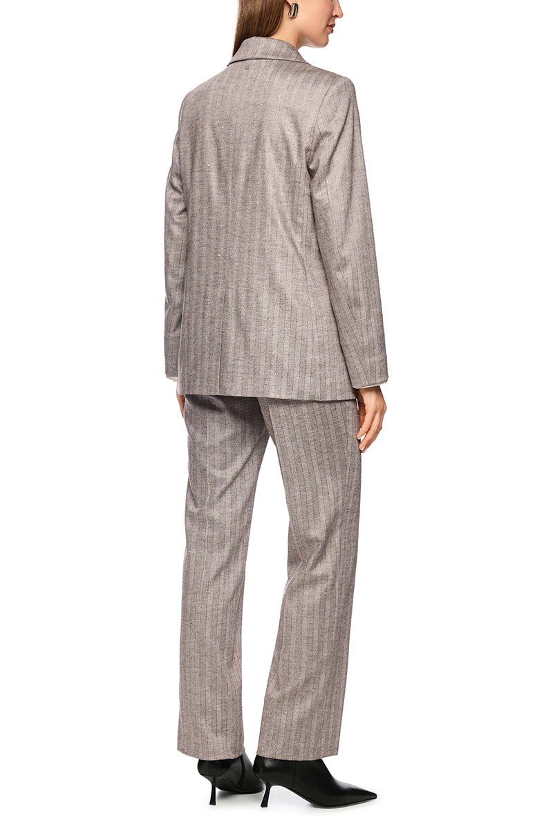 Elegant blazer with stripes