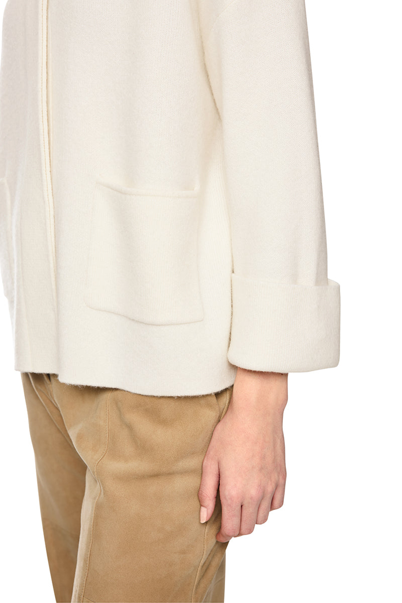 New wool and cashmere cardigan