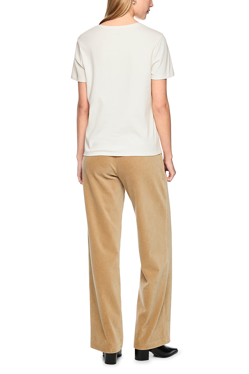 Cotton shirt with horse motif