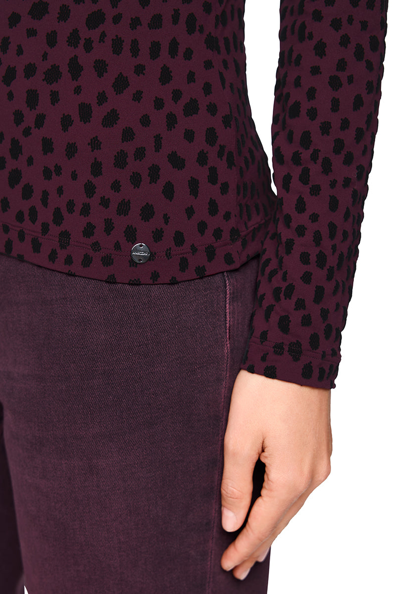 Stretch shirt with Bambi print