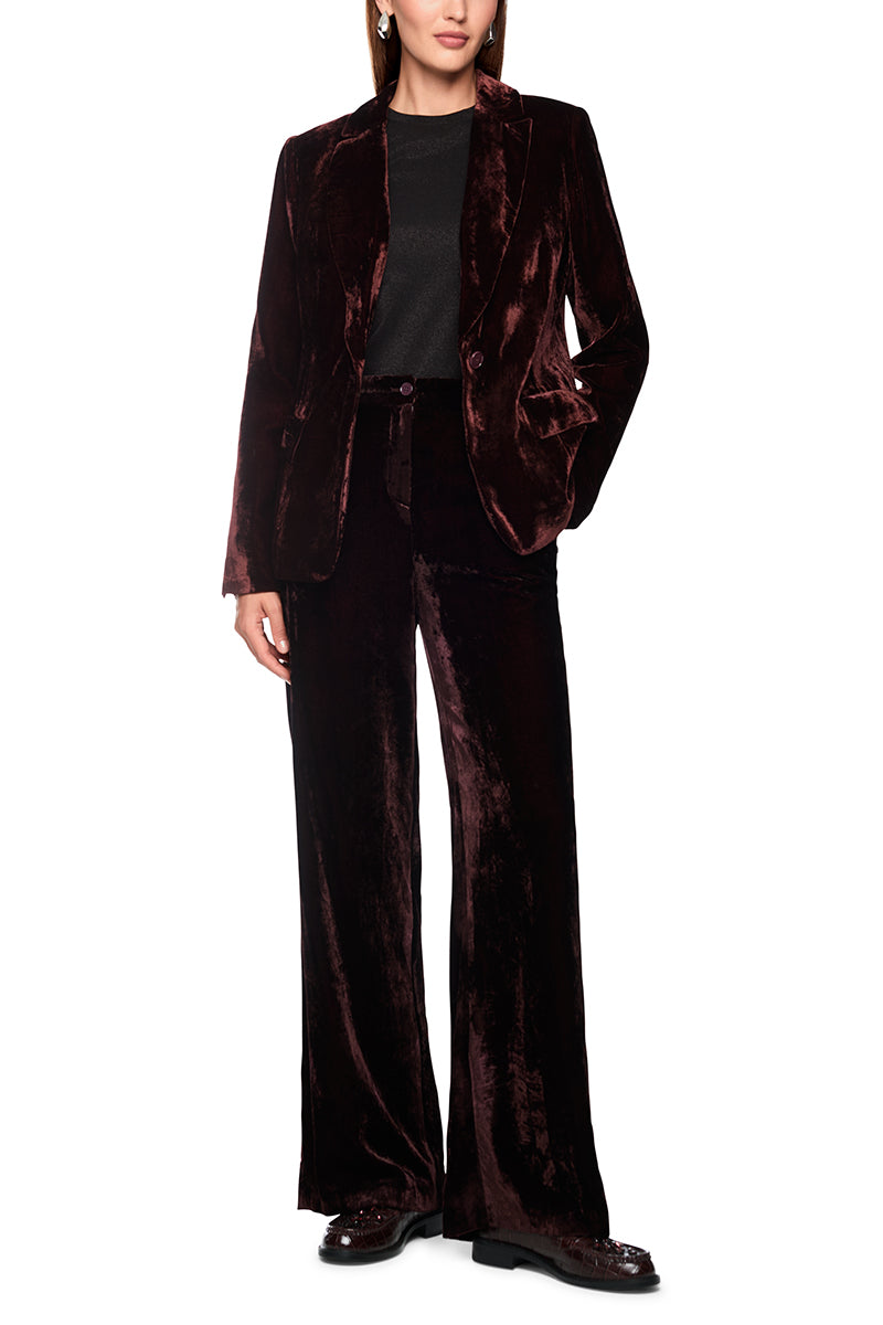 WARRI velvet trousers