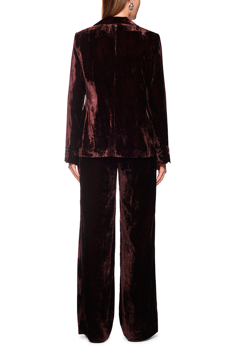 WARRI velvet trousers