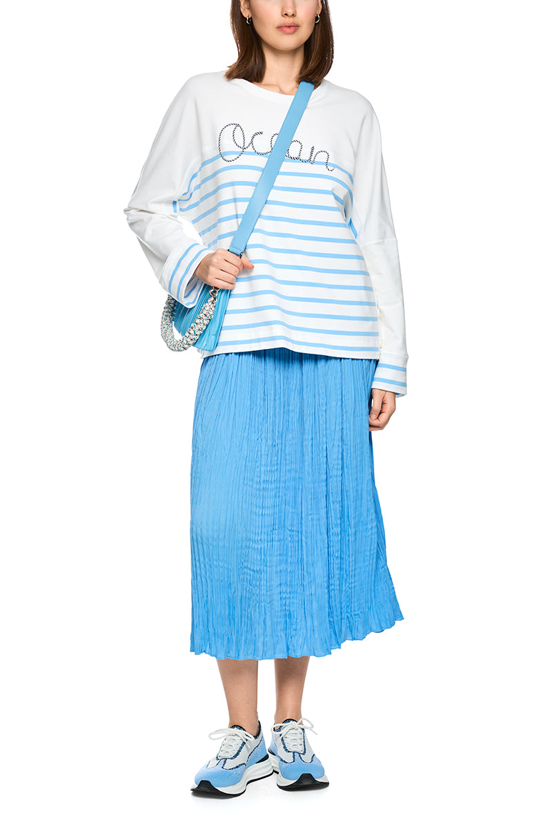Striped sweatshirt