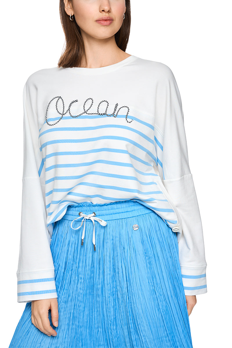 Striped sweatshirt