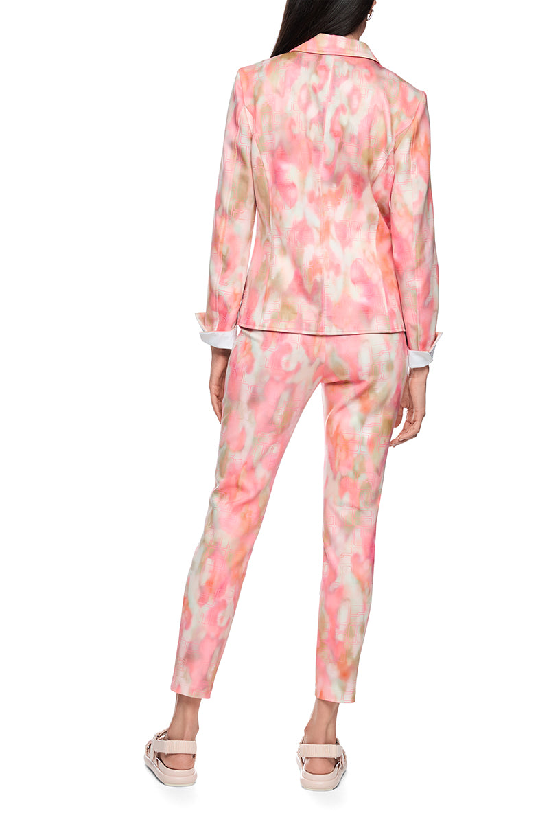 Blazer with all-over print