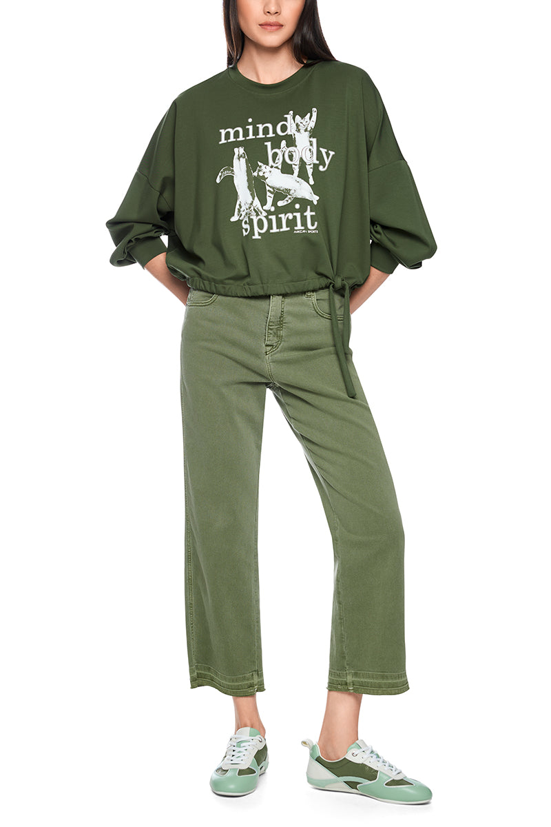 Sweatshirt with print