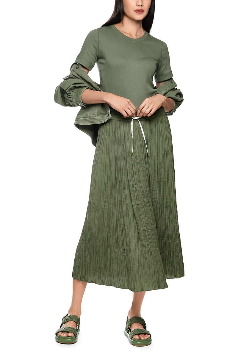 Pleated skirt ‘Rethink Together’