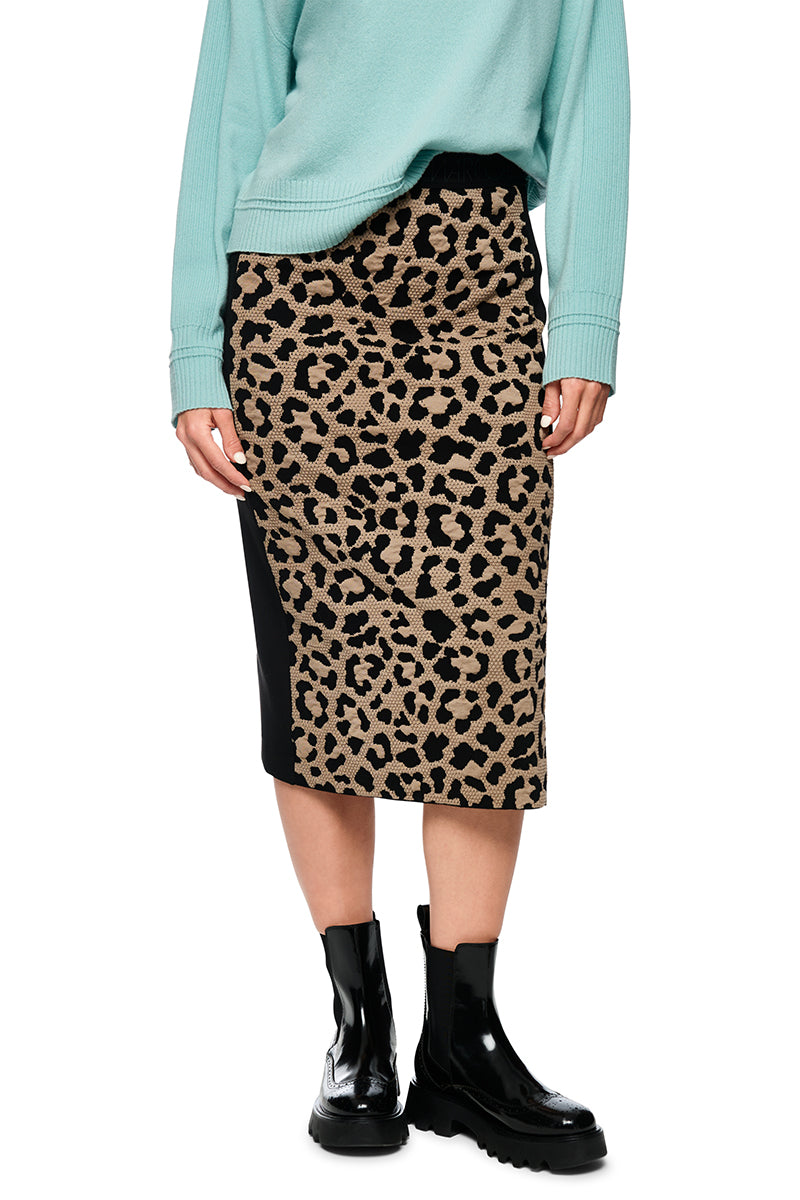 Midi panther skirt