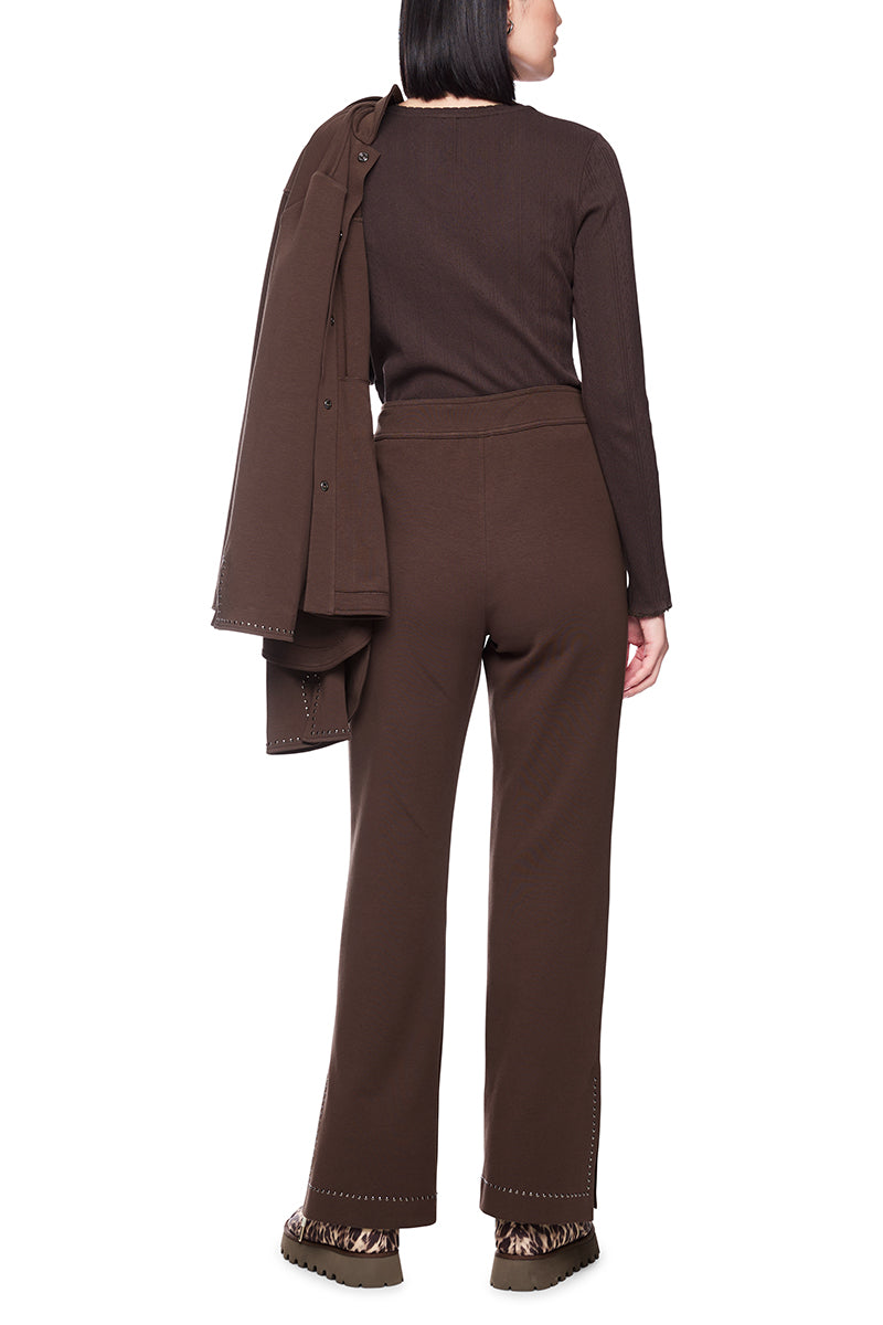 WASHINTON wide fit pull-on trousers