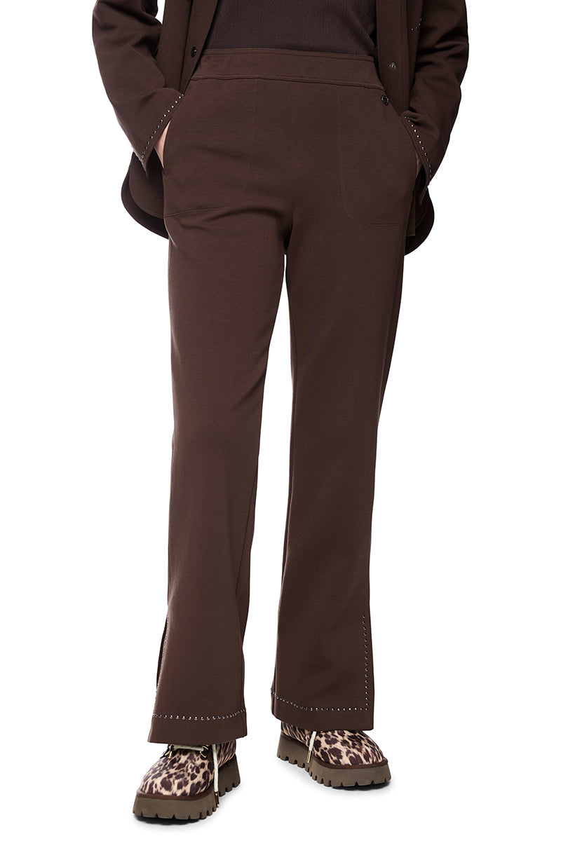 WASHINTON wide fit pull-on trousers