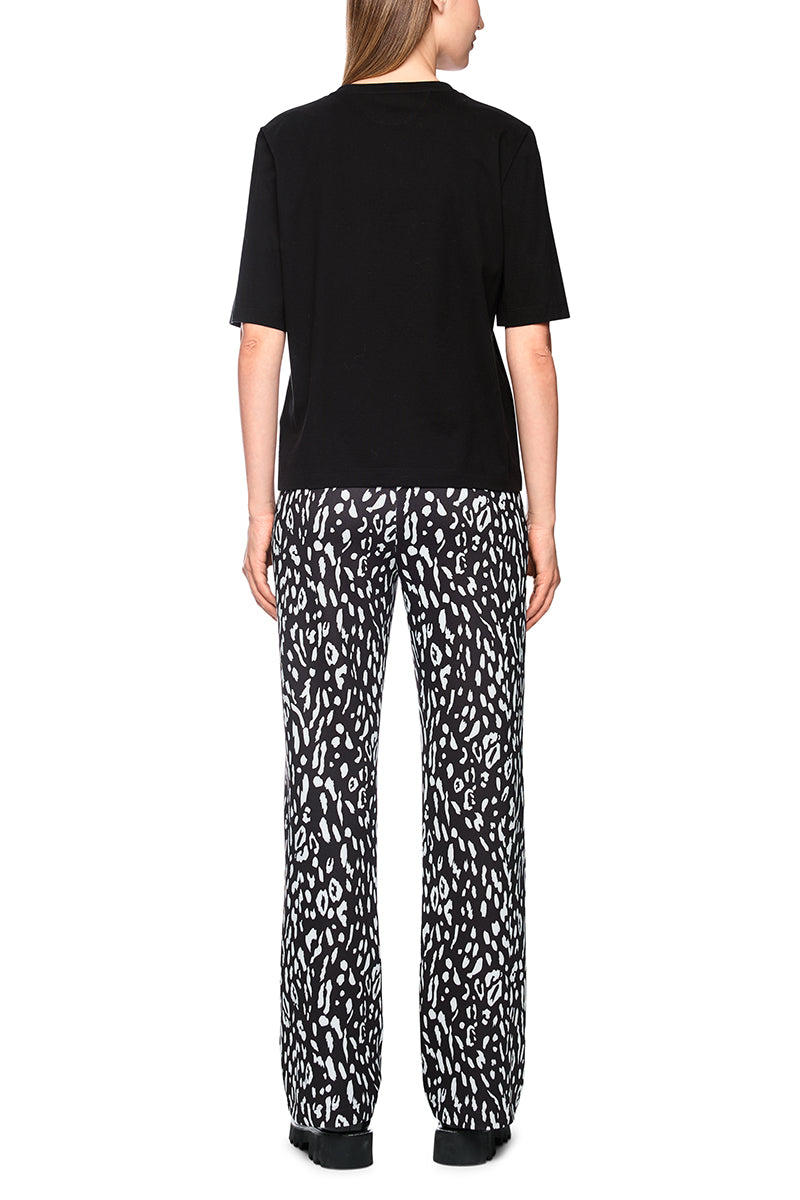 Cotton T-shirt with print