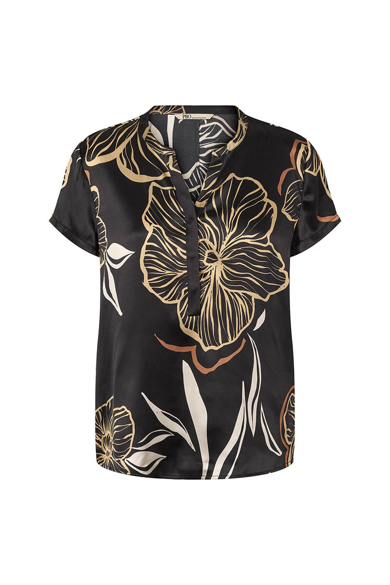 Blaine silk top