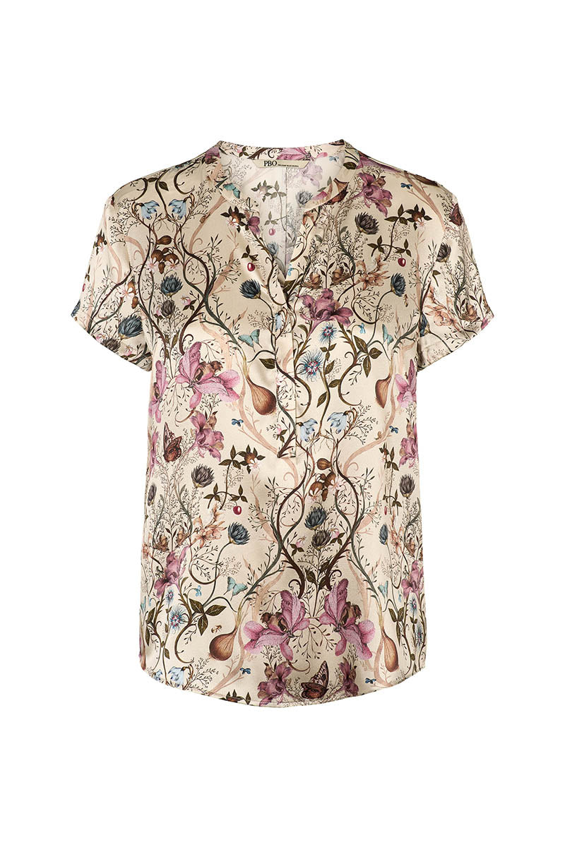 Blaine silk top
