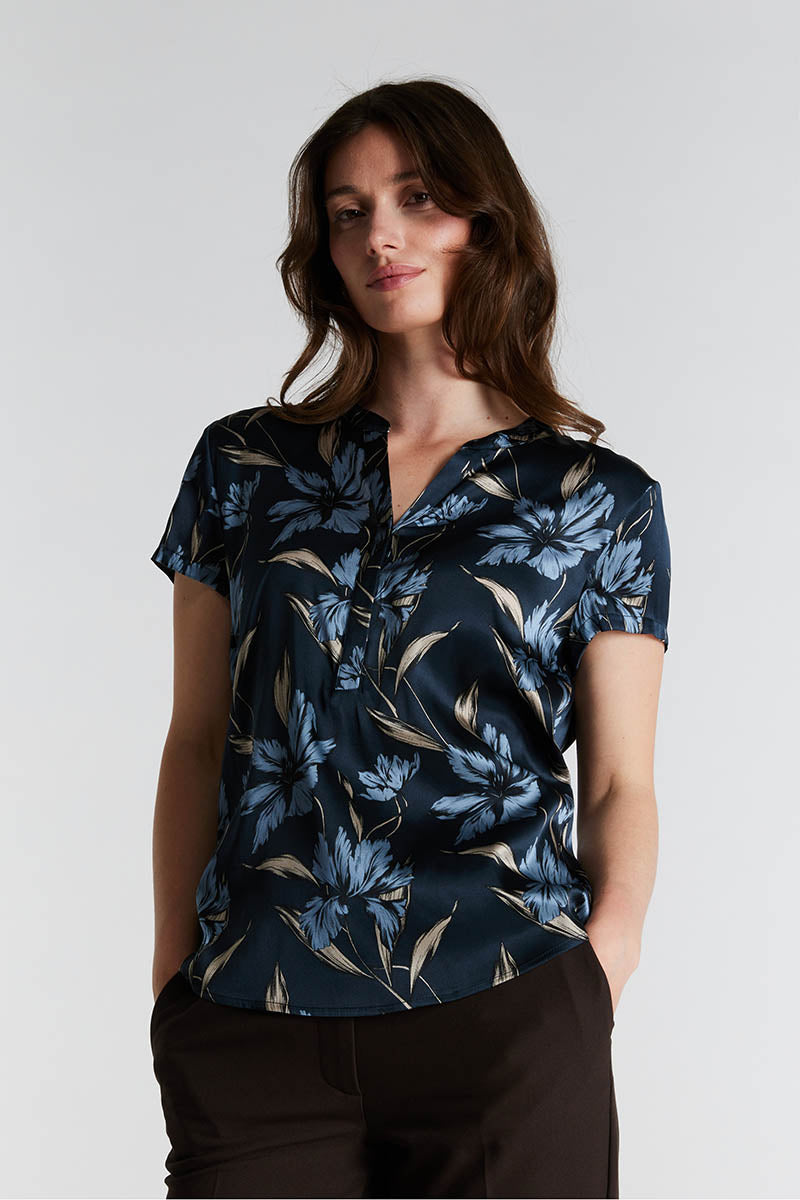 Blaine silk top