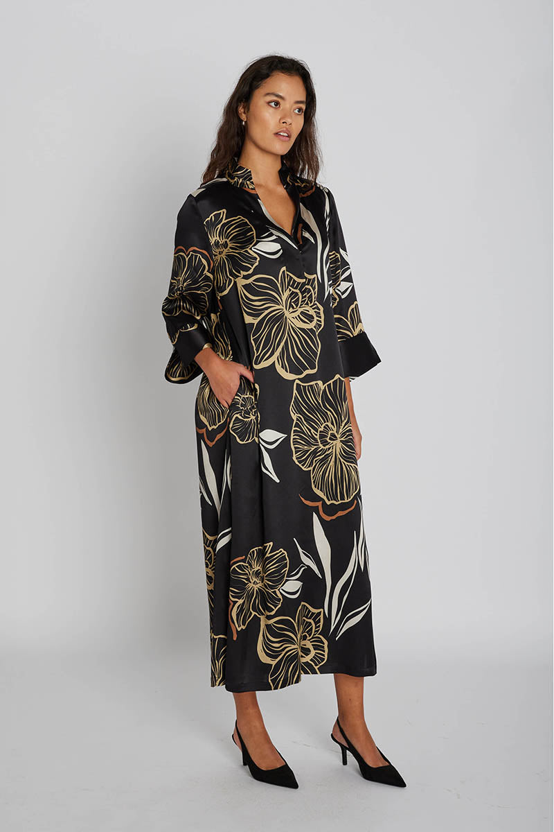Simbia silk dress