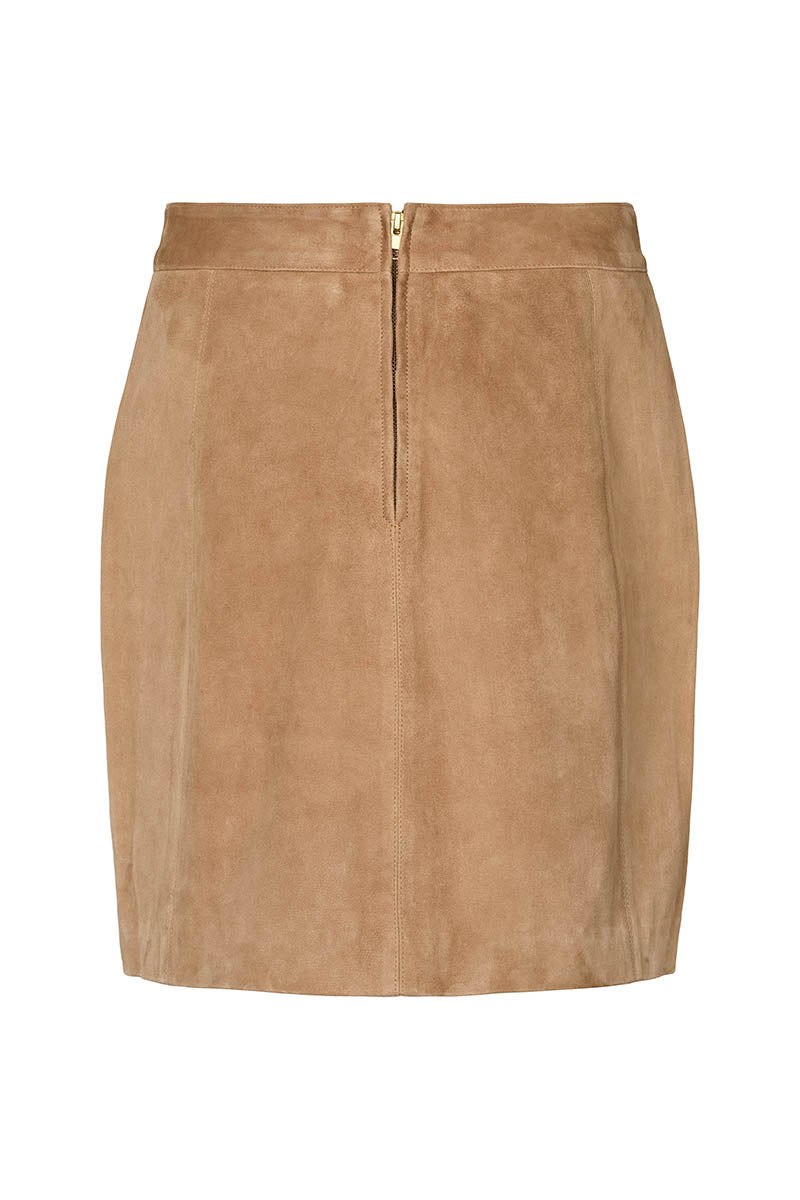 Lima suede skirt