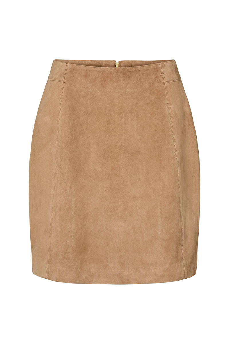 Lima suede skirt