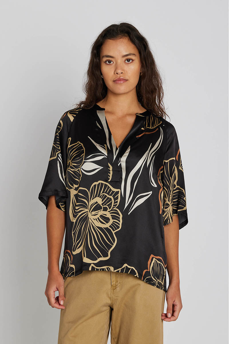 Indana silk blouse