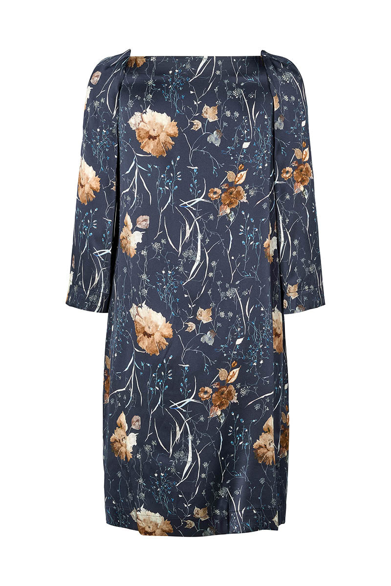 Khalia silk dress