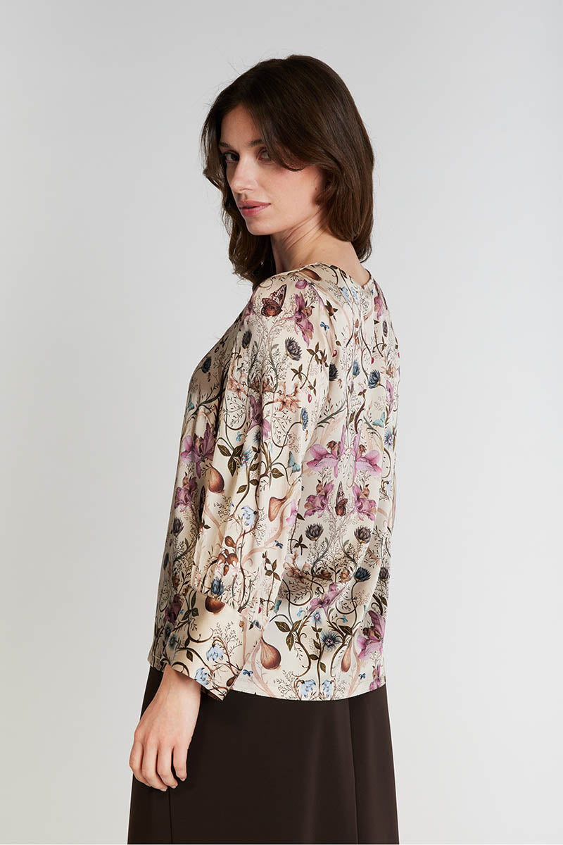 Tunara silk blouse