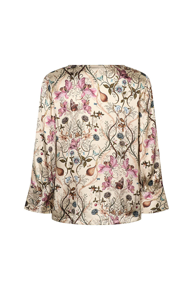 Tunara silk blouse