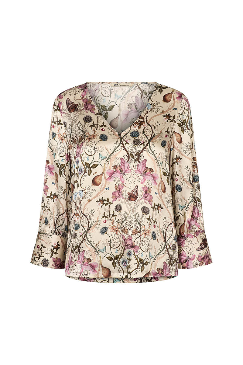 Tunara silk blouse