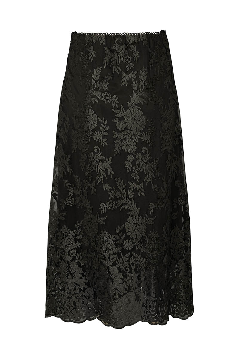 Ello lace long skirt