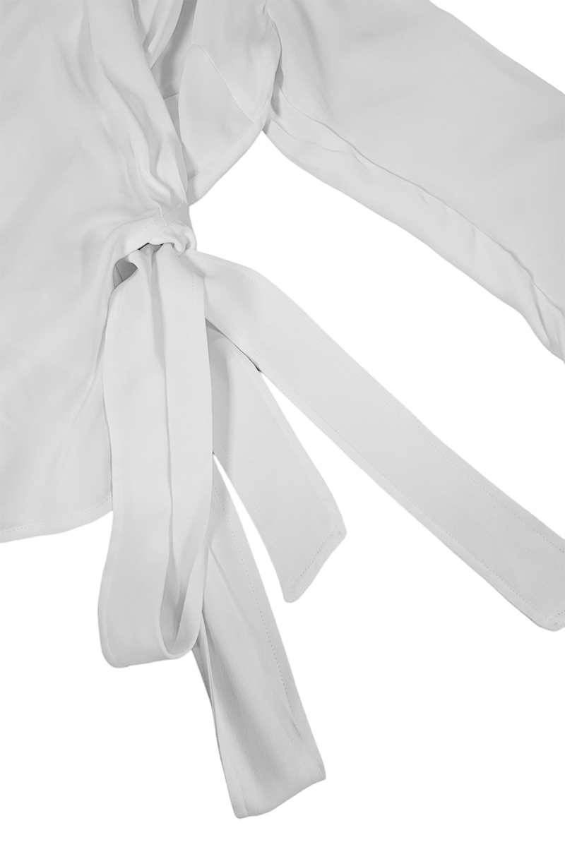 Wrap blouse