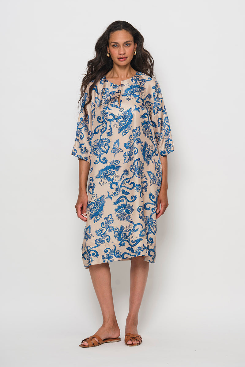 Kaftan midi dress