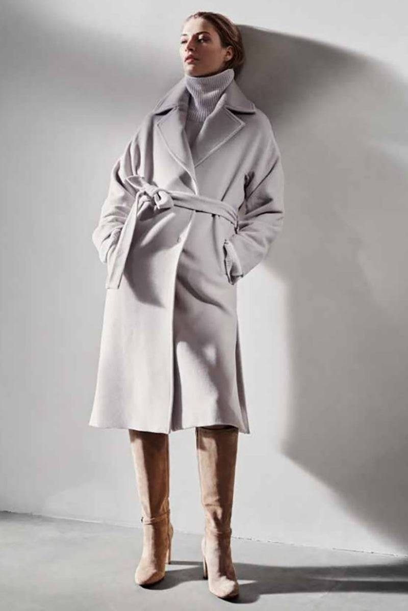 Long wool coat