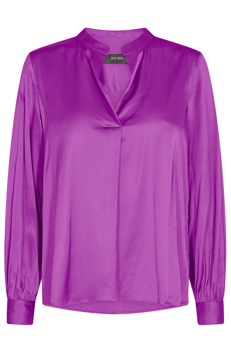 MMEnfa Satin Blouse