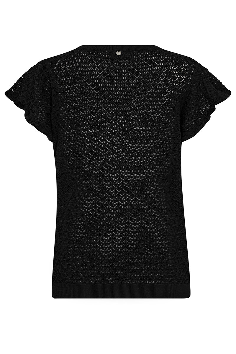 MMGanna Pattern V-neck Knit