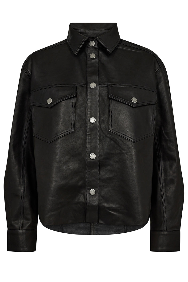 MMSigga LS Leather Shirt