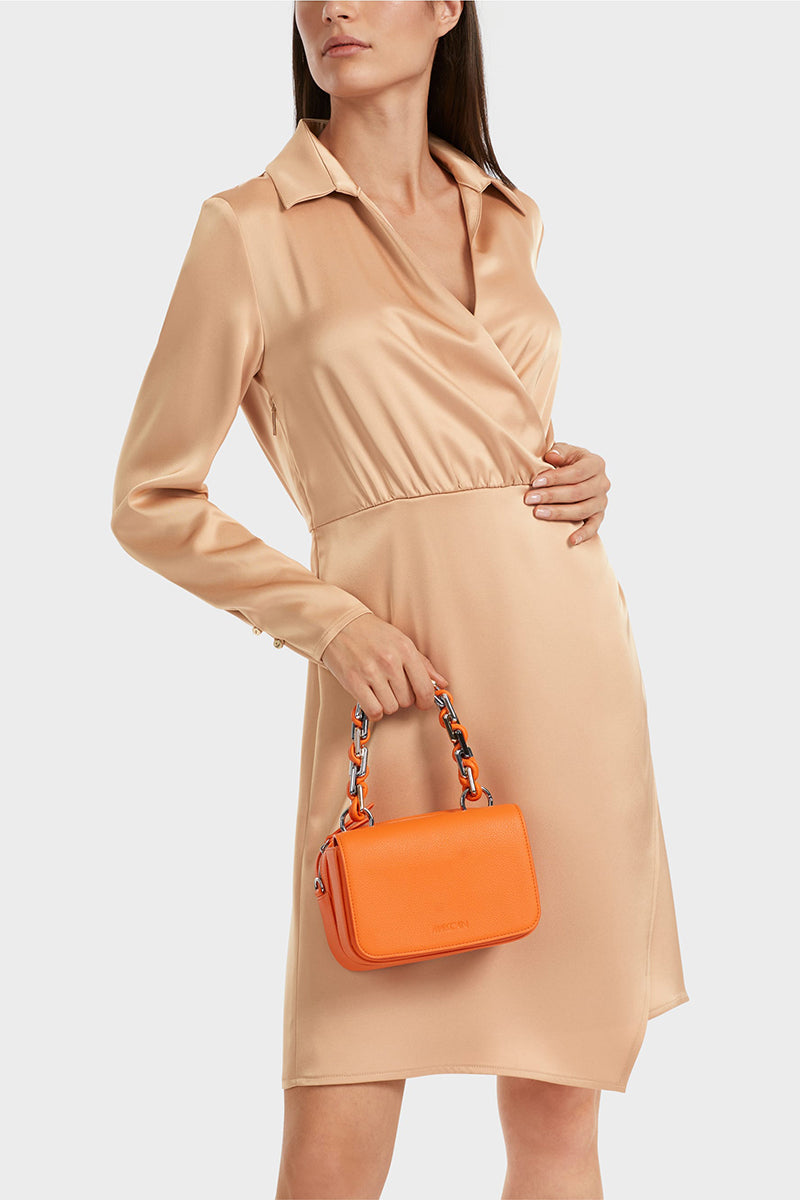 Dress with wrap effect