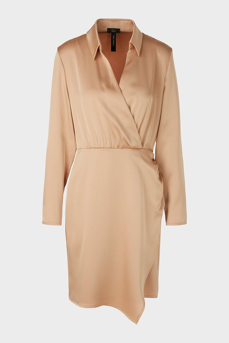 Dress with wrap effect