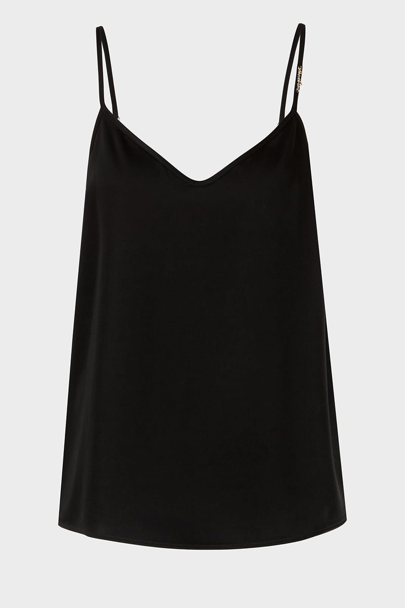 Top with slender chain