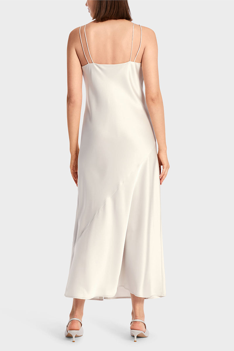 Midi-length strap dress