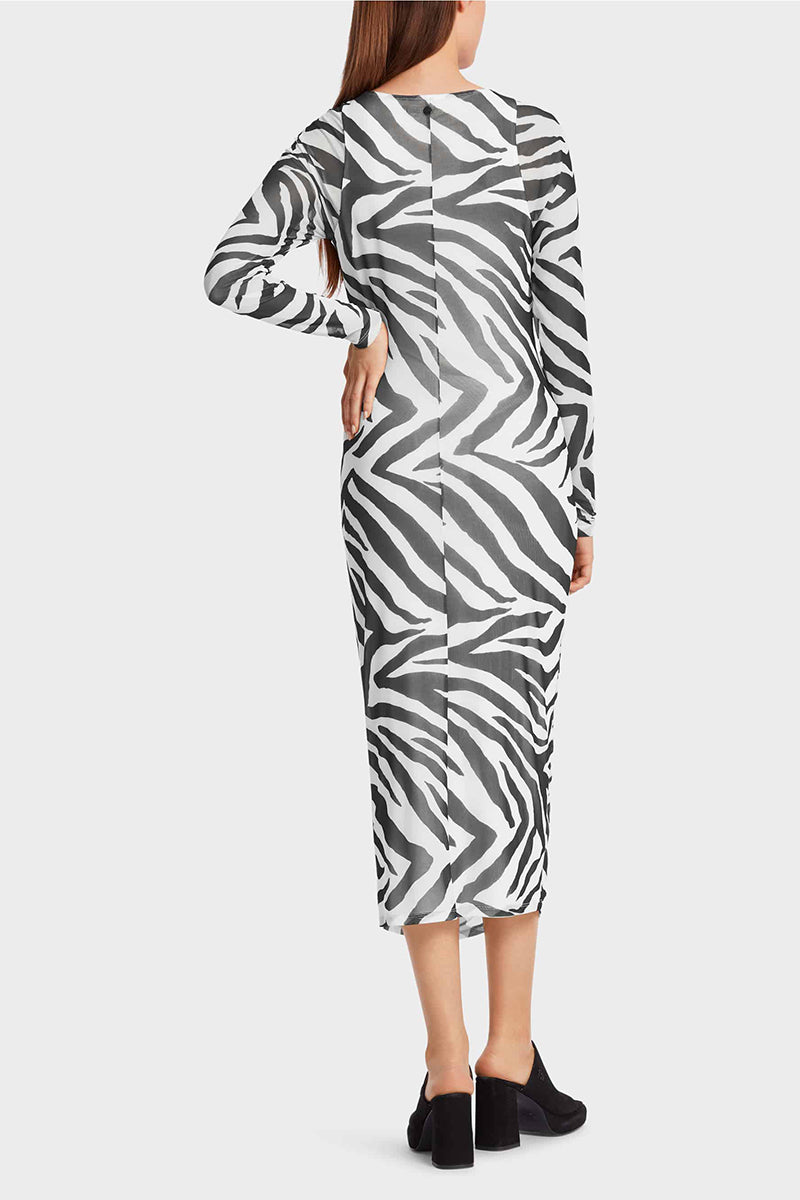 Dress with smock details