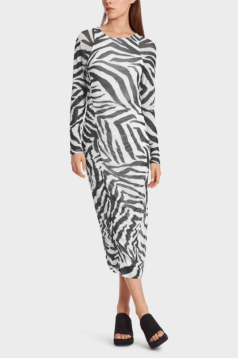 Dress with smock details