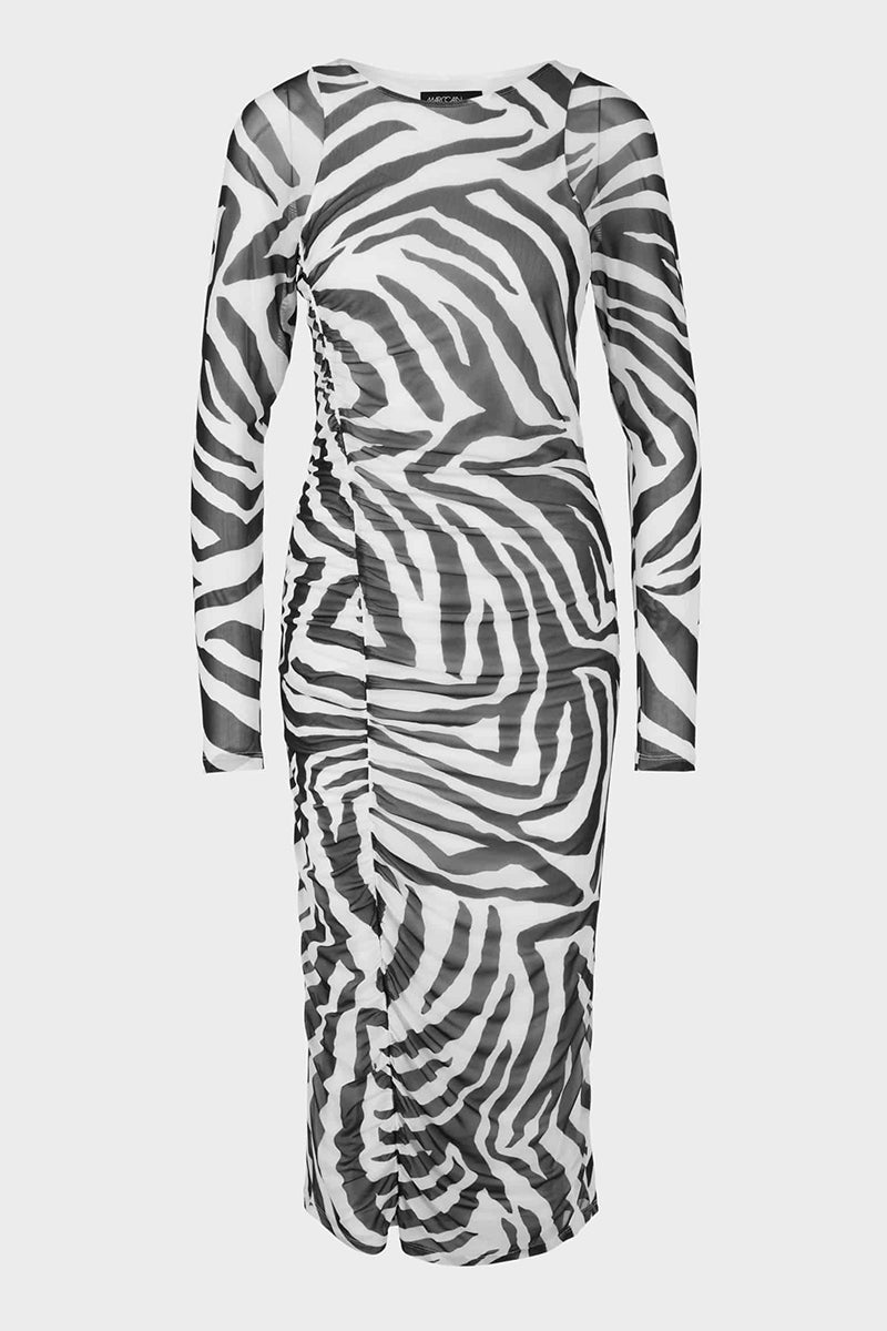 Dress with smock details