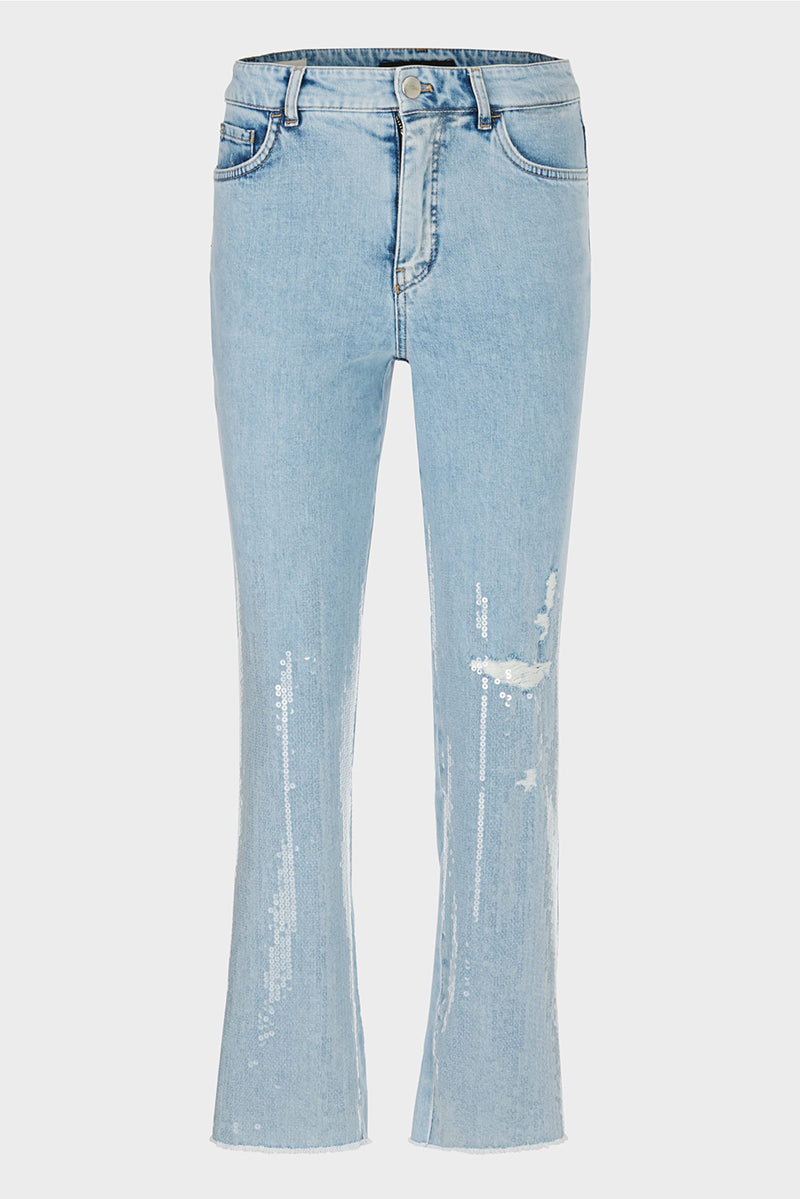 FYLIE "Rethink Together" sequin trousers