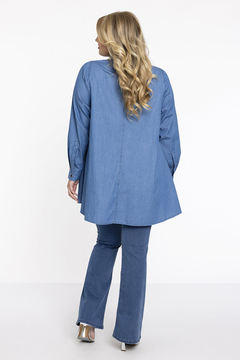 Blouse swing Chambray