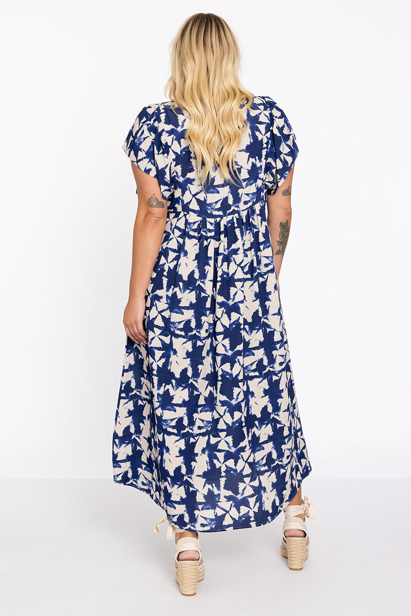 Dress long frill Tessa