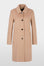 Pure new wool coat with cashmere