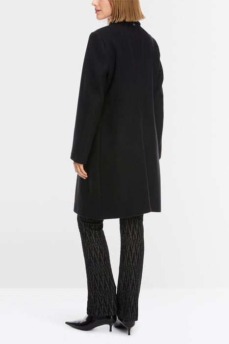 Pure new wool coat with cashmere