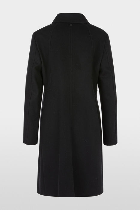 Pure new wool coat with cashmere