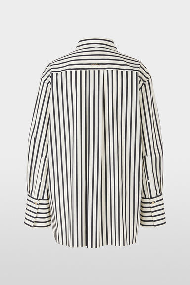 Striped blouse with rhinestones